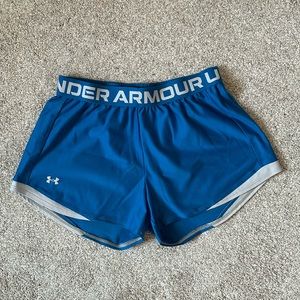 Blue Under Armour shorts, size small